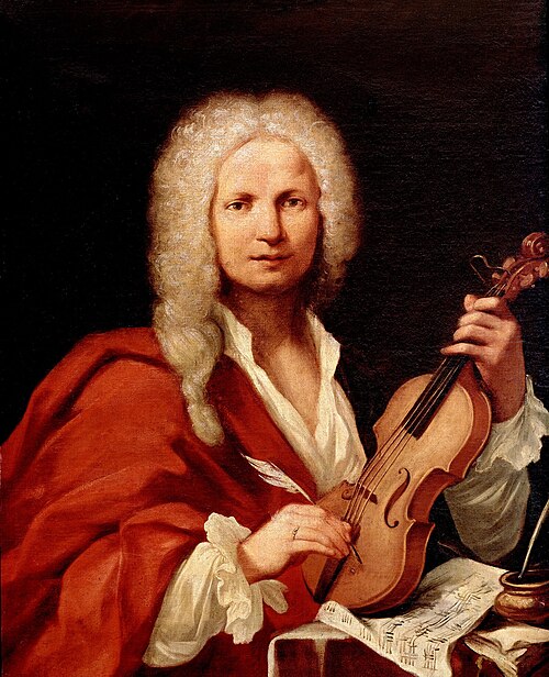 Antonio Vivaldi (Antonijus Vivaldis) portretas