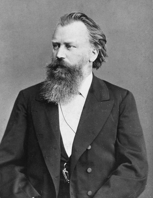 Johannes Brahms (Johanesas Bramsas) fotografija